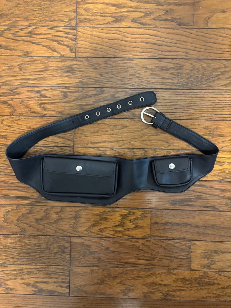 gimaguasボディバッグ・ベルト　ブラック GG グッチ ボディバッグ ミディアム ベルトバッグ ジャンボGG ブラック