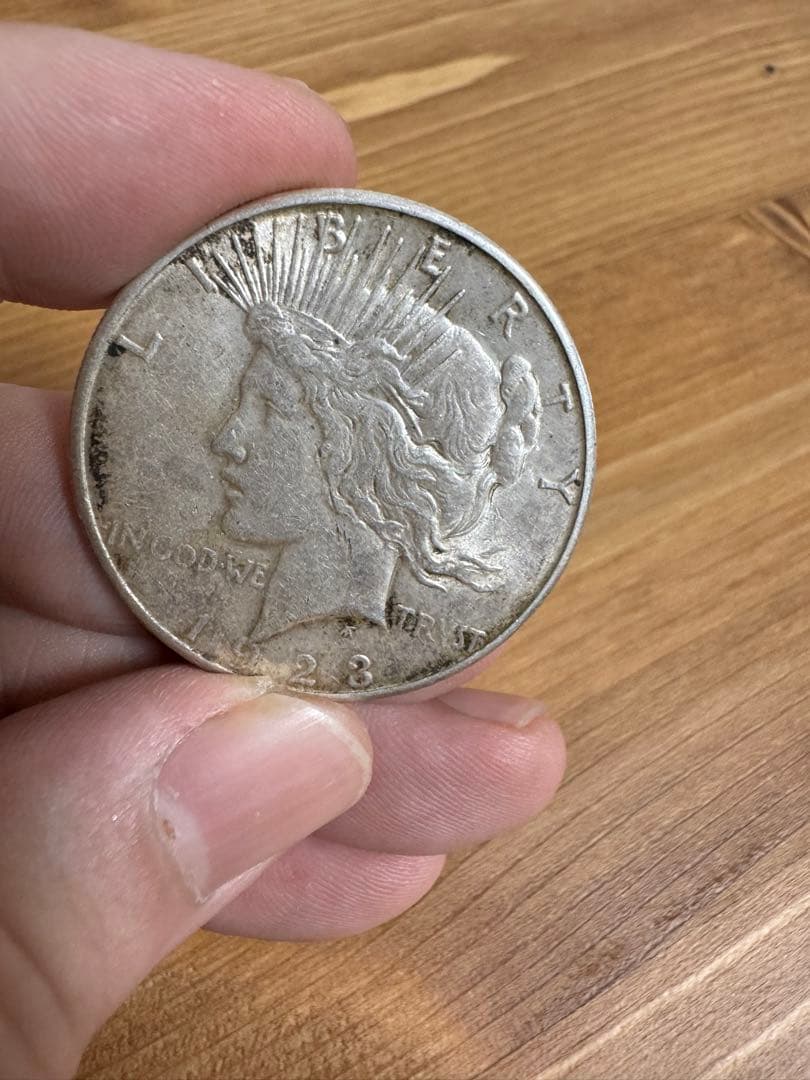 ★本物保証　アメリカピースダラー　1923年
