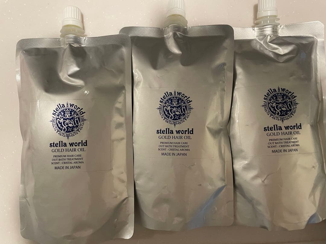 ステラワールド ゴールドヘアオイルN 3個入り