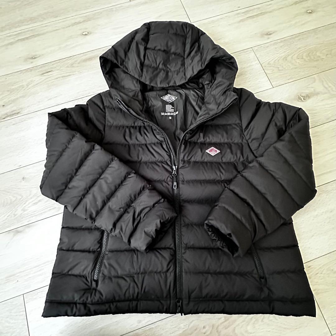 DANTON ブラック ダウンジャケット Mサイズ