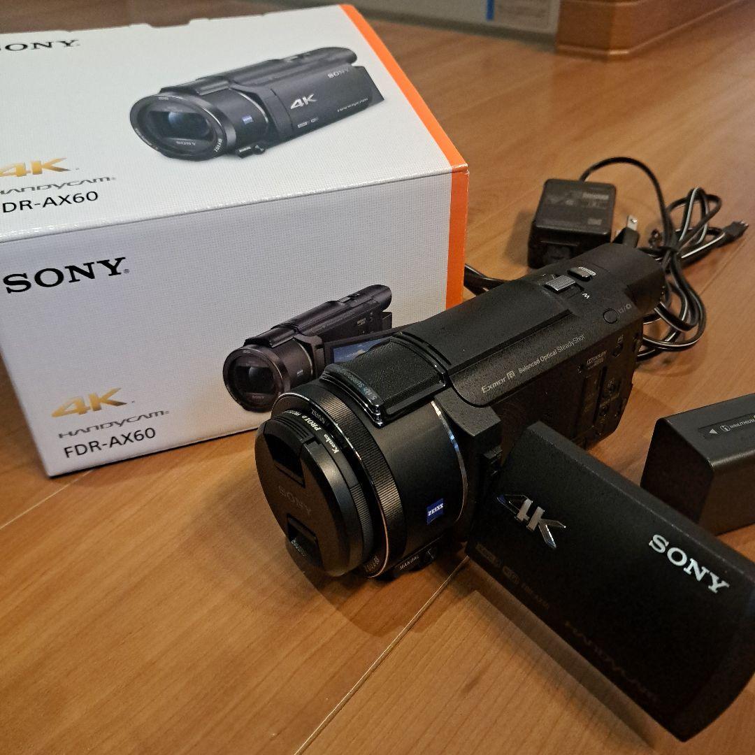 SONY FDR-AX60 4K ハンディカム 本体