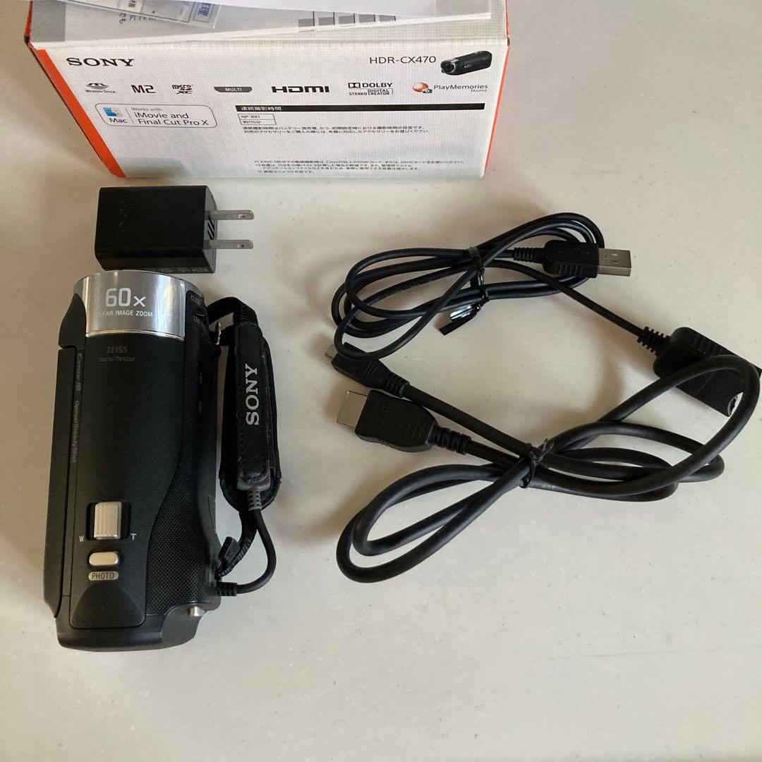 美品 SONY ハンディカム HDR-CX470