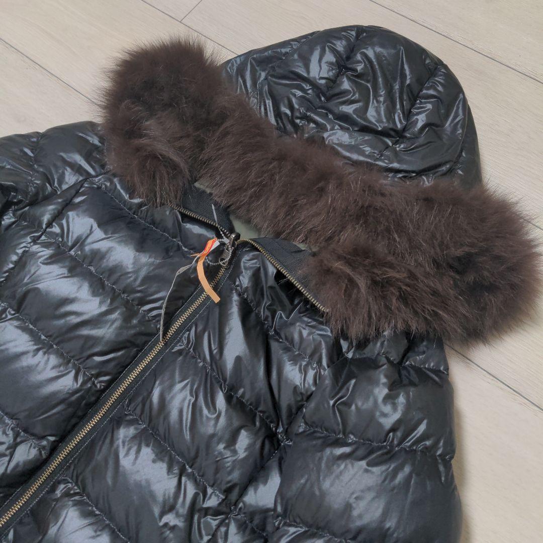 タイムセール☆ランバンオンブルー リバーシブル ダウンコート 38