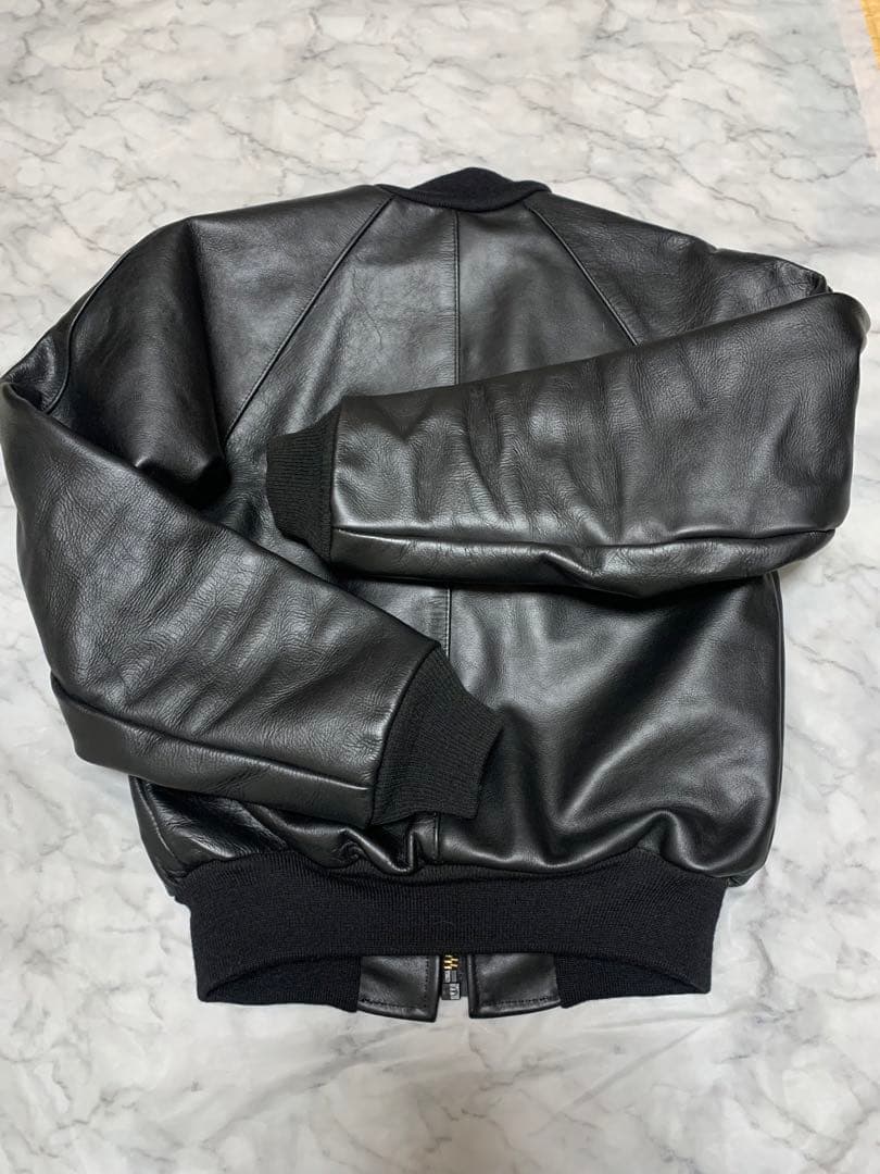 美品】バンソン USA製 本革 レザージャケット ライダース 肉厚 TJ 32