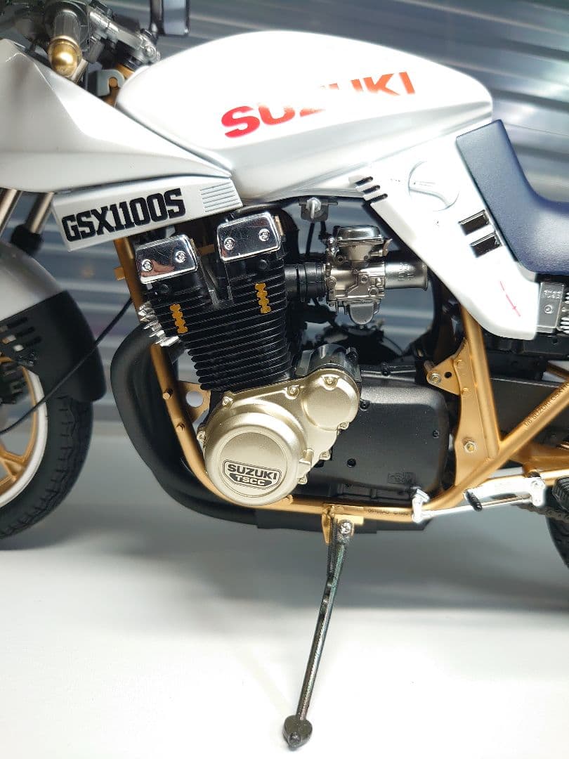 タミヤ1/6スズキGSX1100Sカタナ【完成品】カスタム - メルカリ