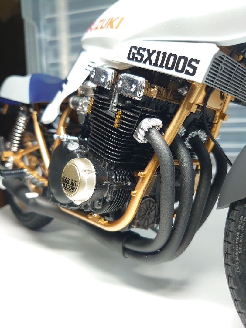 タミヤ1/6スズキGSX1100Sカタナ【完成品】カスタム - メルカリ