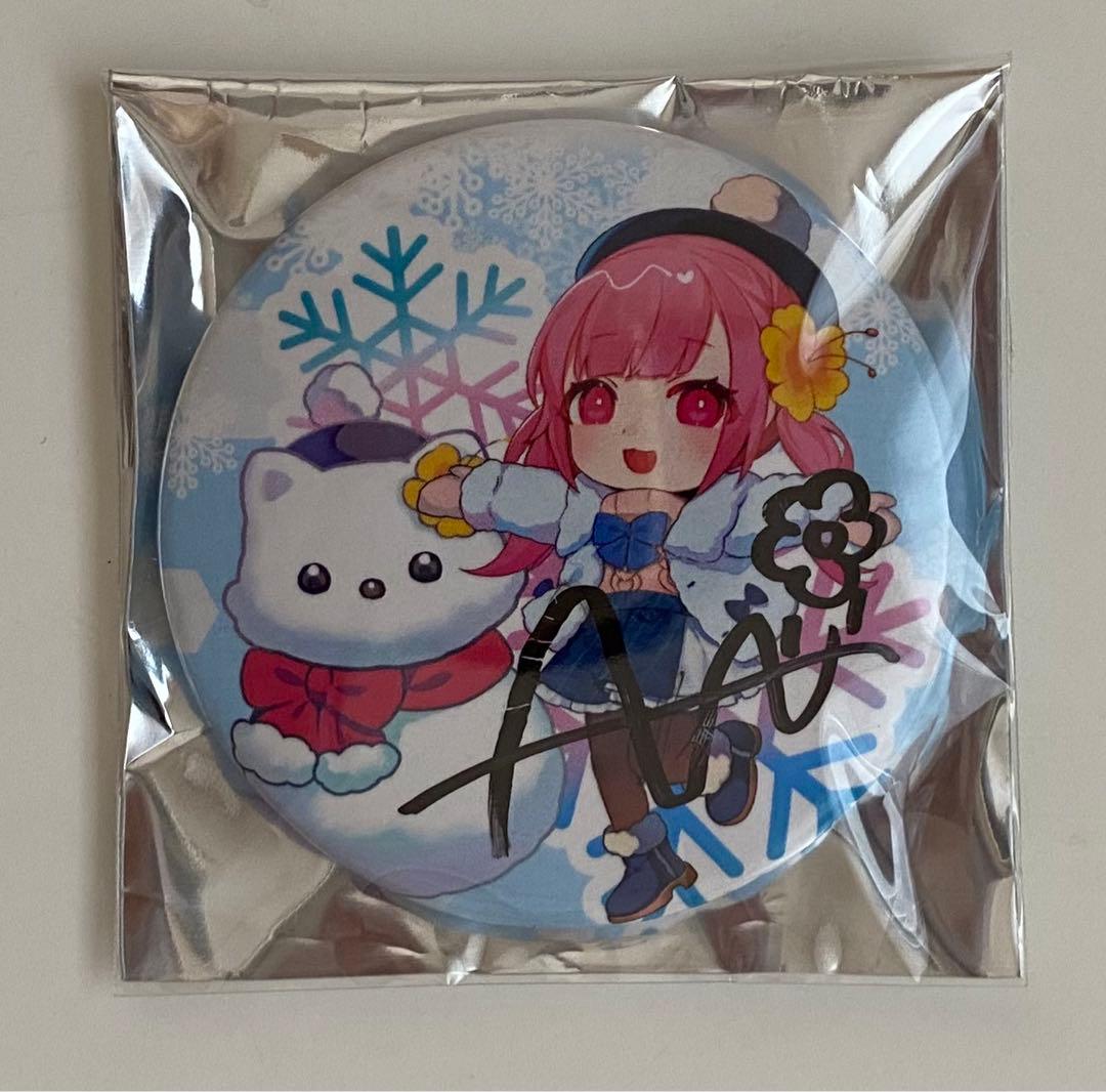 なーな 6時のおやつ サイン入り缶バッジ - メルカリ