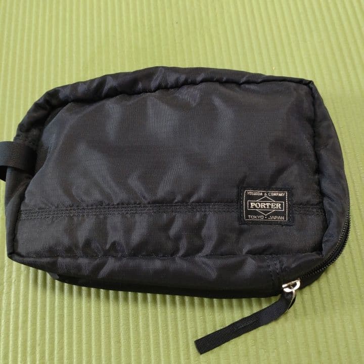 最終値下げ【未使用】PORTER ブラックポーチ PORTER ポーター フリースタイル タイニーカードケース 707-19118 吉田