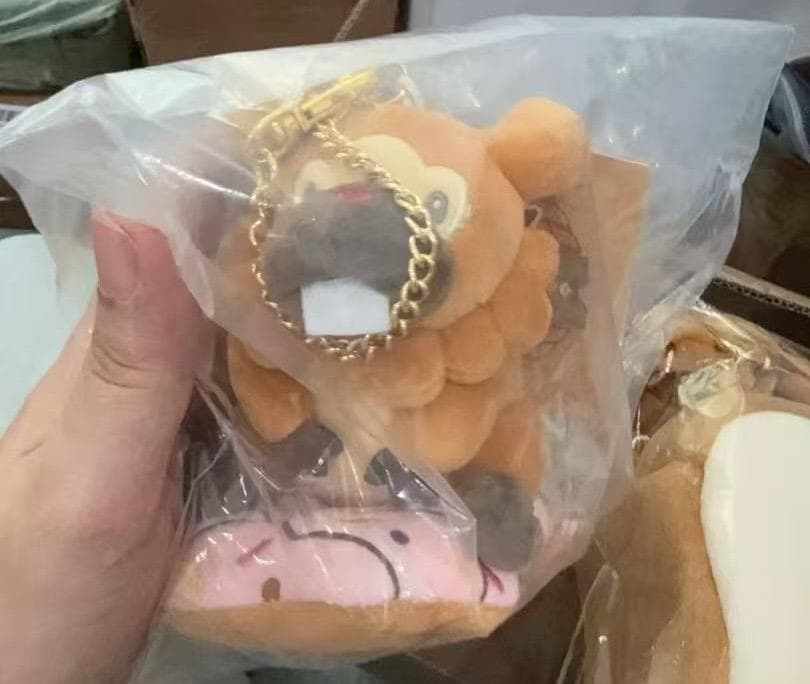 2点ビッパ マスコット ぬいぐるみショルダーバッグ 海外ポケモン