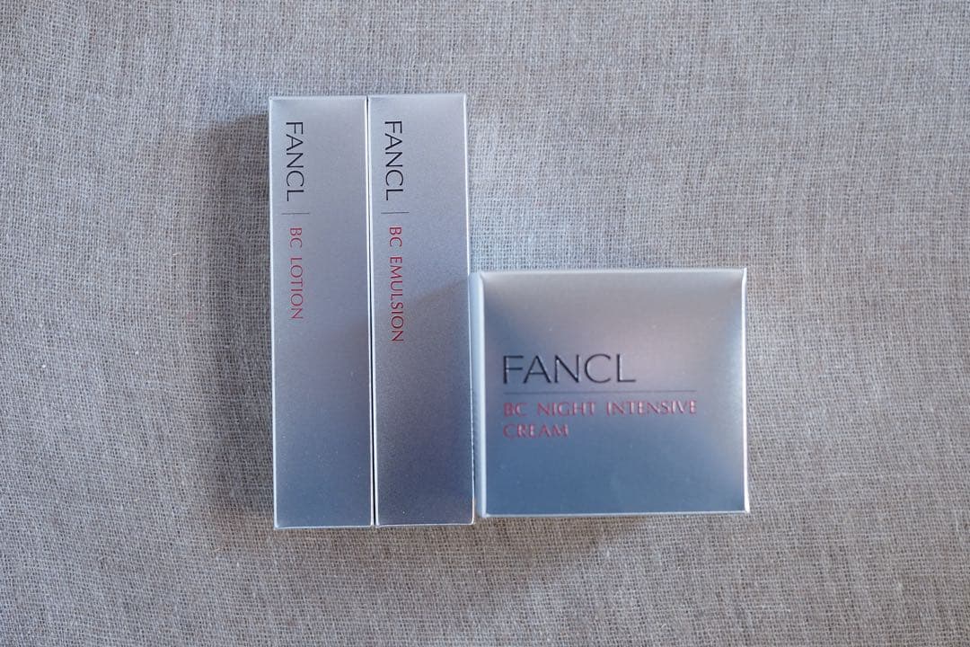 ファンケル BC 化粧液＆乳液＆ナイトインテンシヴ クリーム