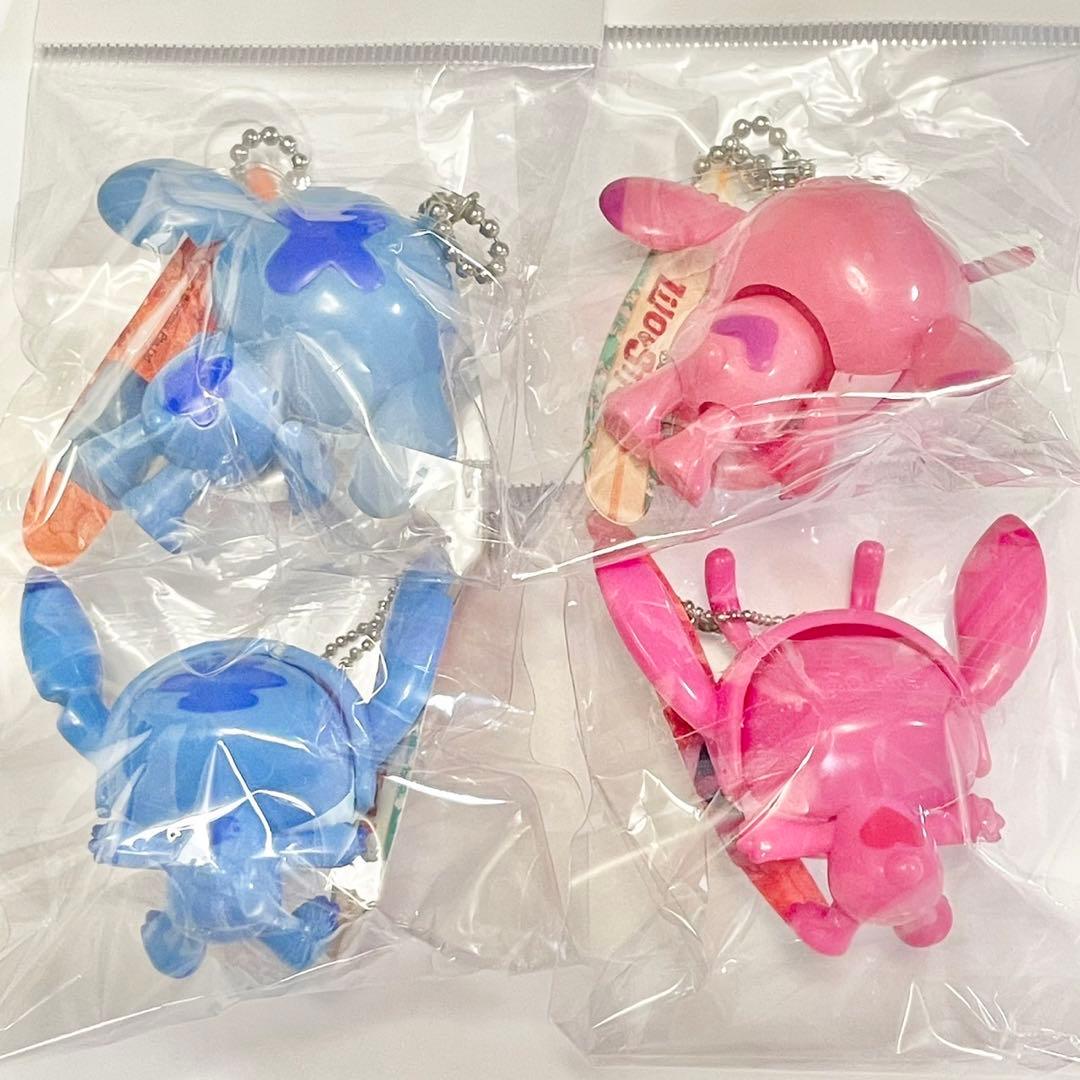 ディズニー スティッチ エンジェル ゆらゆら マスコット キーホルダー