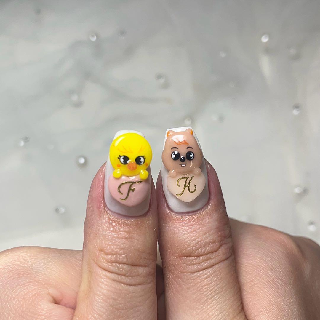 straykids ネイルパーツ スキズ skzoo - メルカリ