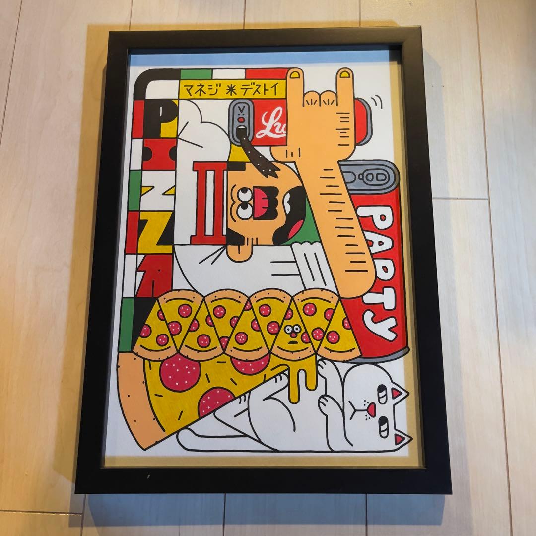 新年特別価格 LURK 原画 グラフィティー アート ストリートcarhartt グラフィティーライターLURK個展開催 Carharttなどコラボアイテムも