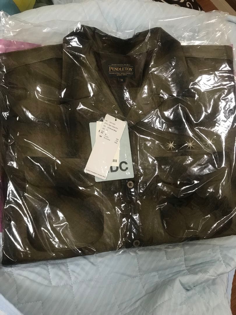 GDC PENDLETON ペンドルトン コンチョ チェックシャツ ベージュ M