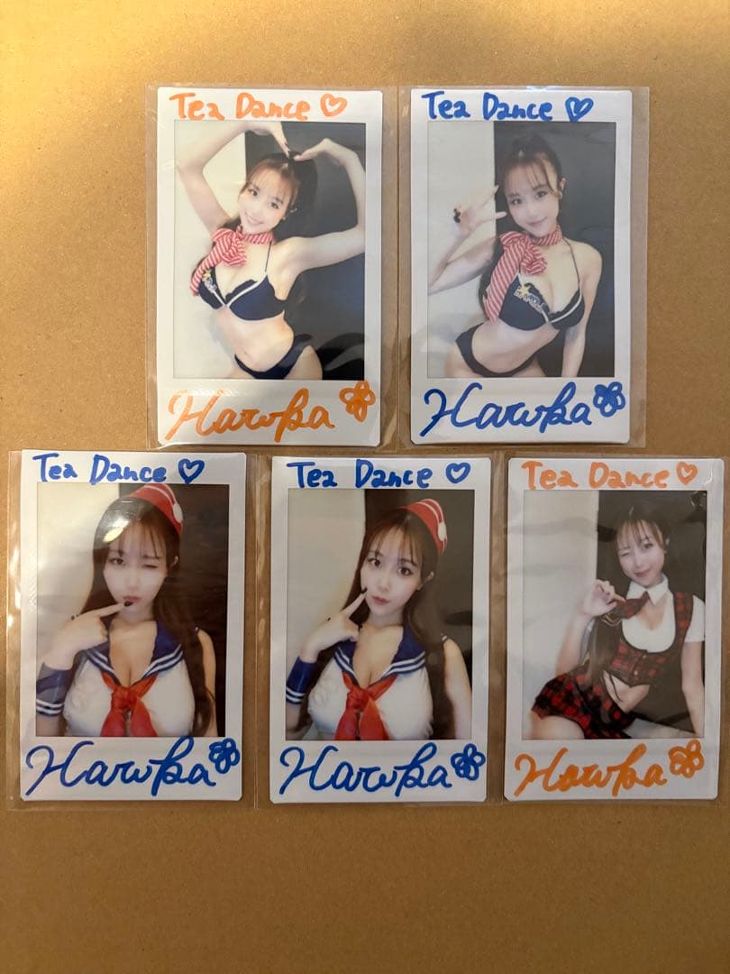 サイバージャパンダンサーズ10名　サイン入りチェキ４２枚セット