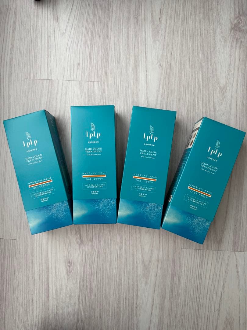 lplp 白髪染め 4本セット　ハニーブラウン