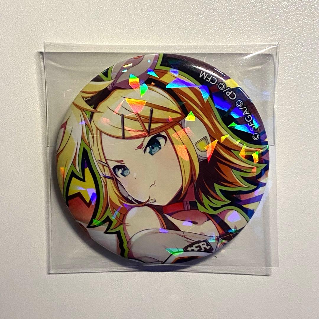 プロジェクトセカイ プロセカ 鏡音リン 缶バッジ ビビバス ホログラム