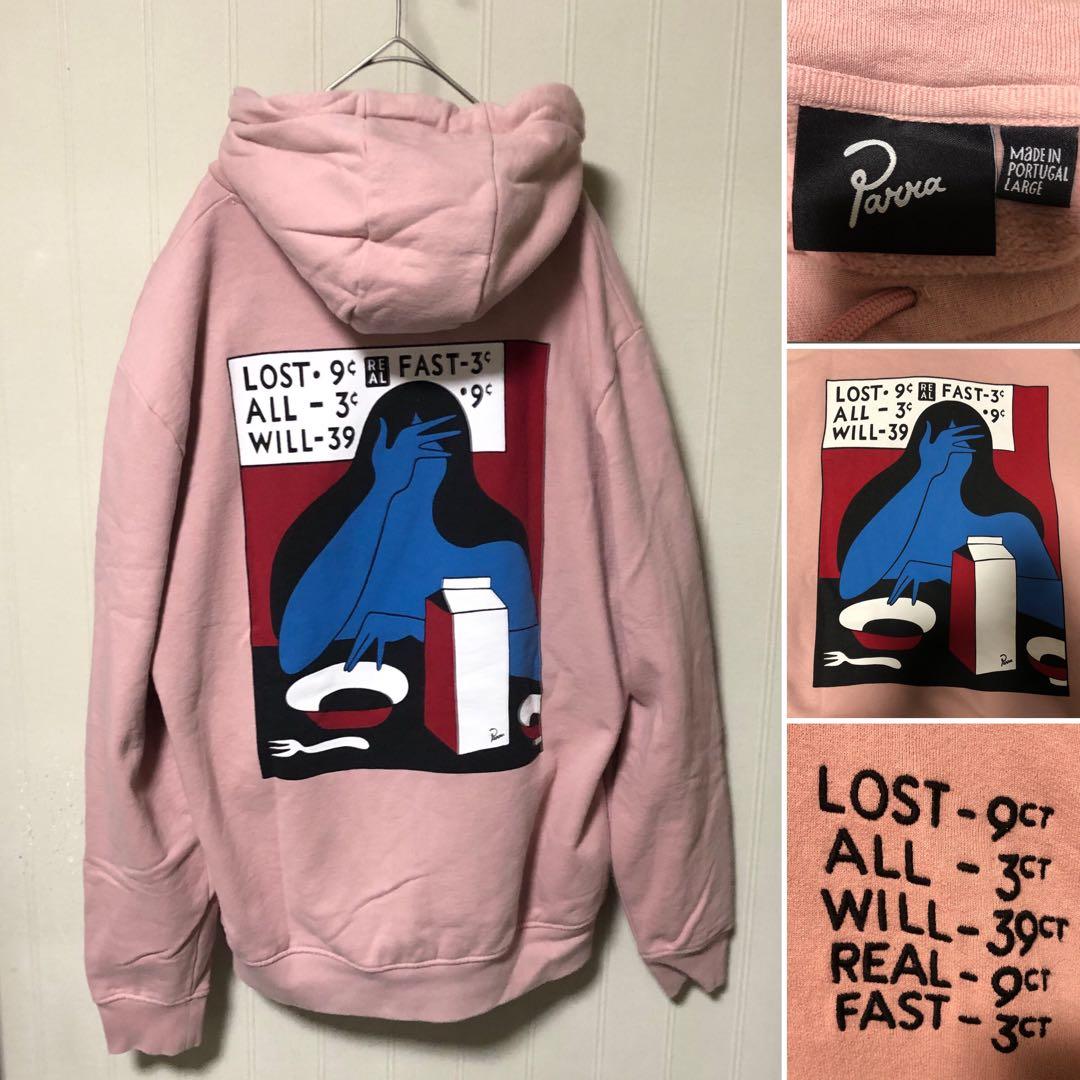 ポルトガル製 by parra バイパラ バックプリント パーカー L 藤井風