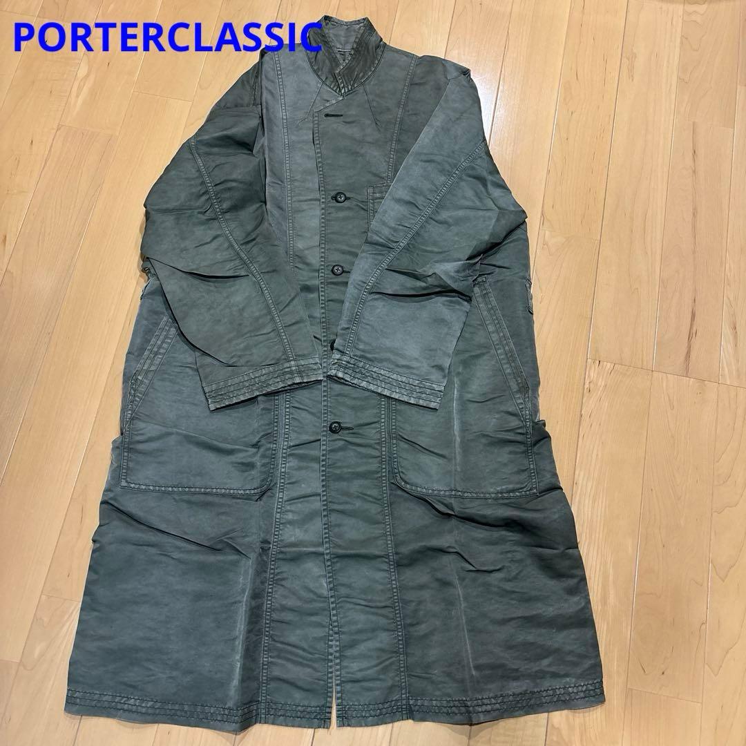 ジャケット・アウター SUPER NYLON MASH COAT - OLIVE Porter Classic - SUPER NYLON MASH COAT - OLIVE [PC-015-1299] | TSUGU