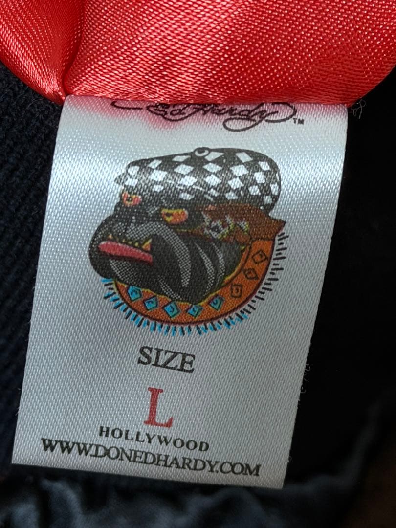 2面用 Ed Hardy 龍 日本限定 スカジャン vintage サテン