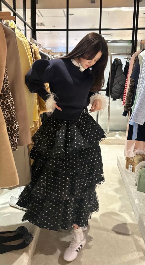 Bibiy ADELE FUR KNIT 正規品 - メルカリ