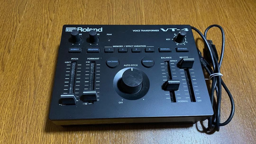 【中古】Roland VT-4 ボイストランスフォーマー