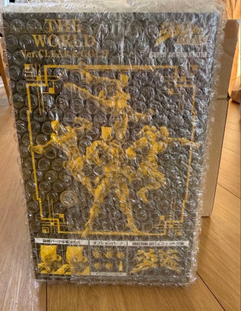 WF 2026 冬 限定 ジョジョ 超像可動 ザ・ワールド CLEAR&GOLD - メルカリ