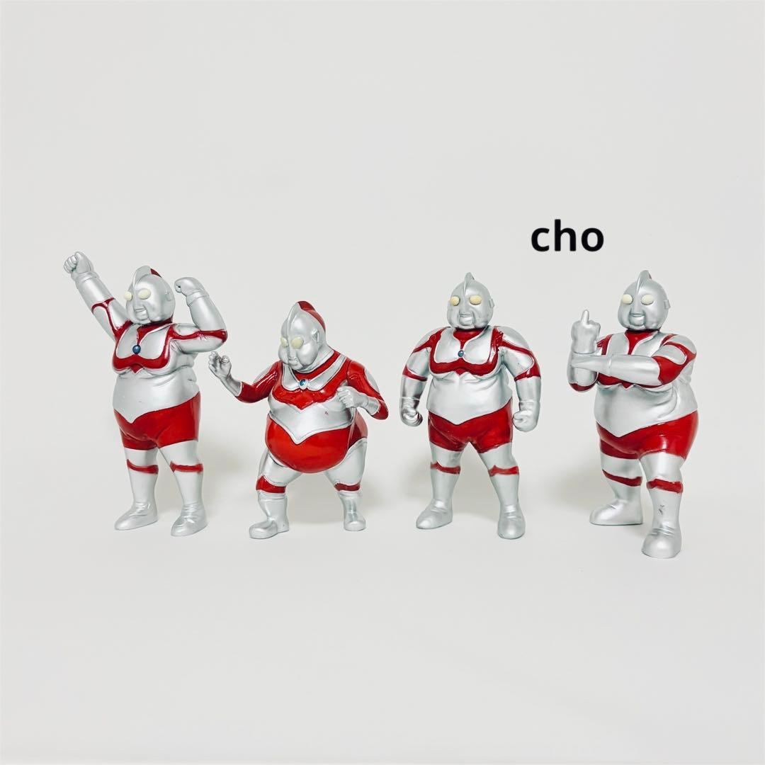 帰ってくるなデブトラマン ( ファットラマン ) フィギュア 4体セット