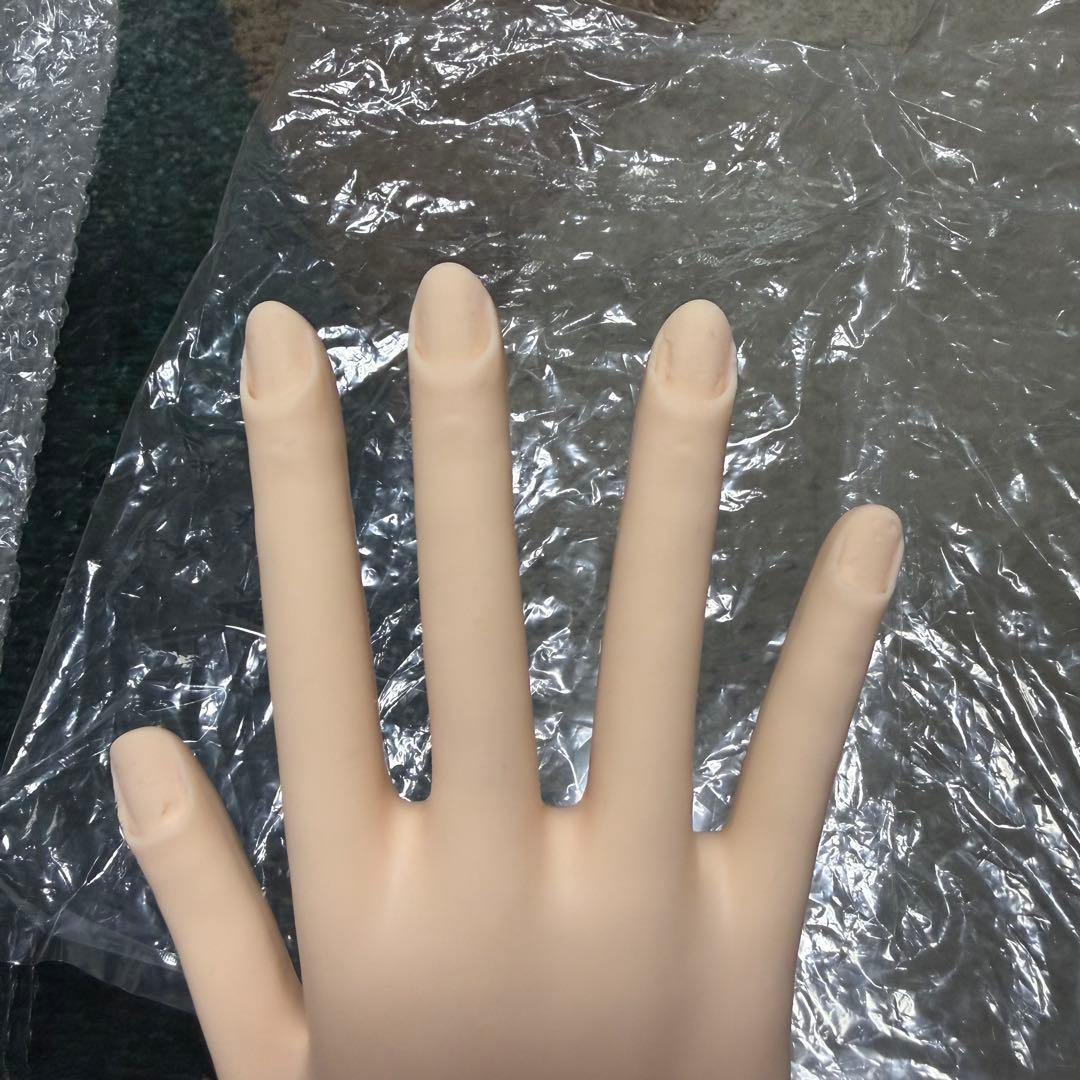 JNEC 認定モデルハンド ネイル試験 ハンドくん 箱付き 骨折なし - メルカリ