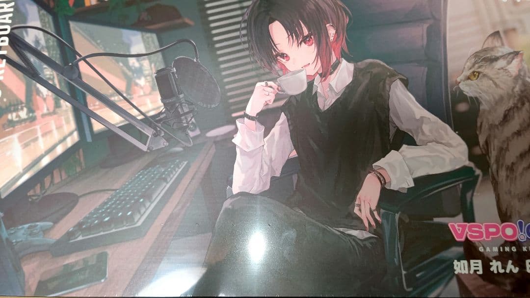 鯖*様 VSPO! GEAR ぶいすぽっ！　ゲーミングキーボード 第1弾　如月れ