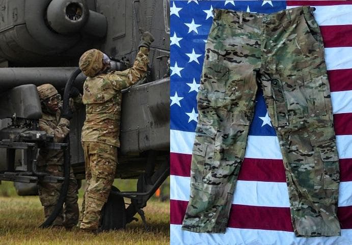 レア! 実物 OCP ヘリクルートラウザー L-S エアクルー　A2CU 308