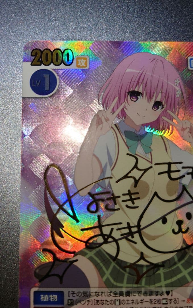 ヴィクトリースパーク ToLOVEる ピースサイン モモ - メルカリ