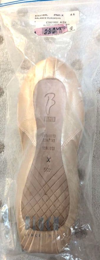 BLOCH ブロック バランスヨーロピアン 4.5Xトウシューズ バレエ BLOCH（ブロック）最新トウシューズを比べてみました！ ballet shop