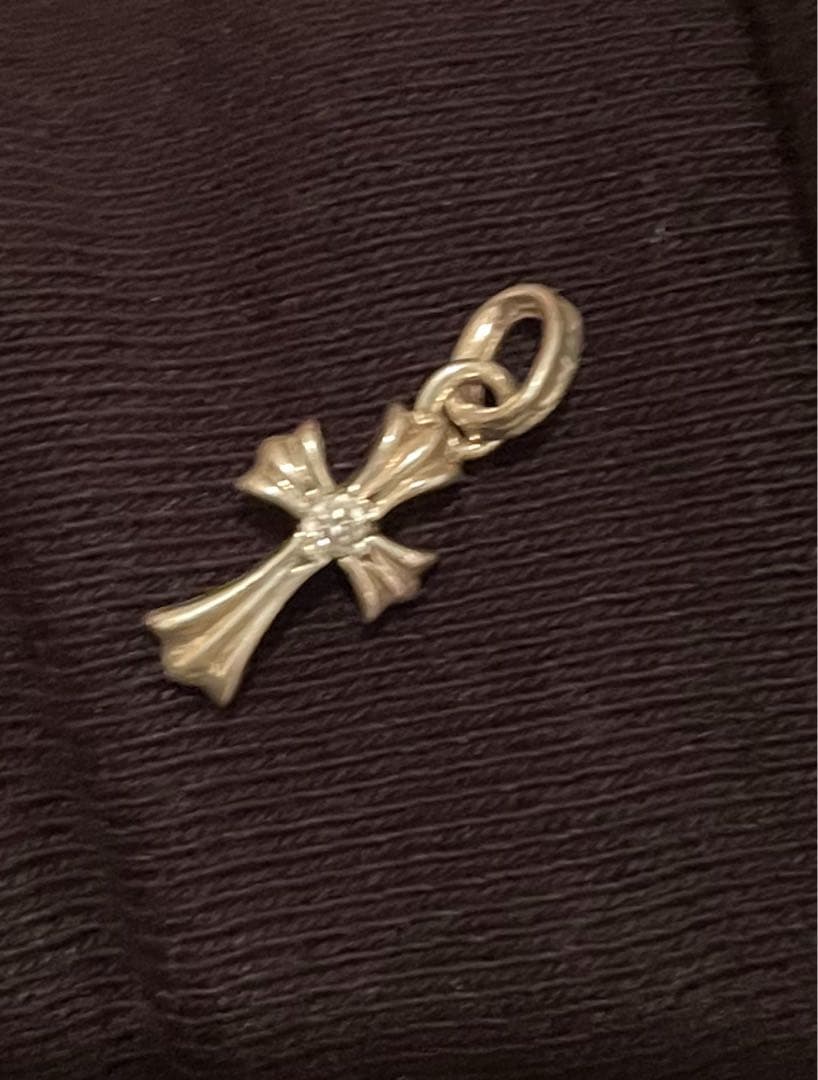 クロムハーツ ベビーファット　片面アフターダイヤ　チャーム