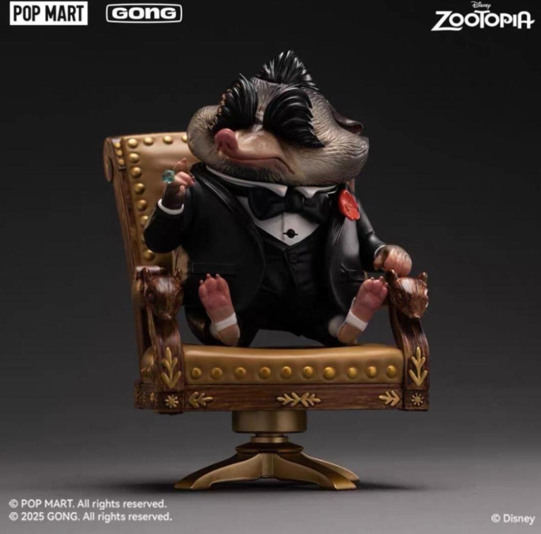 POP MARTxGONG ズートピア2 Mr.ビッグ 可動フィギュア 海外限定
