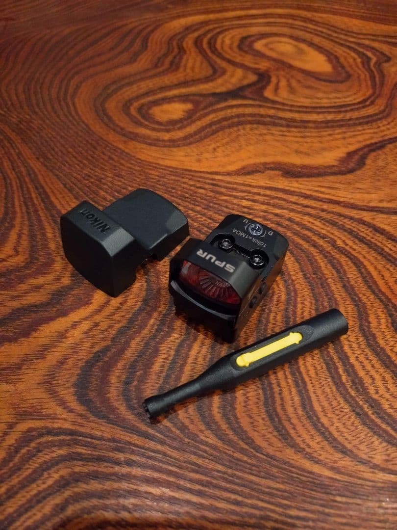 Nikon　SPUR TACTICAL 3MOA DOTドットサイト　中古美品 ミリブロNews:ニコンの2018年新製品、『P-TACTICAL SPUR』レッドドット