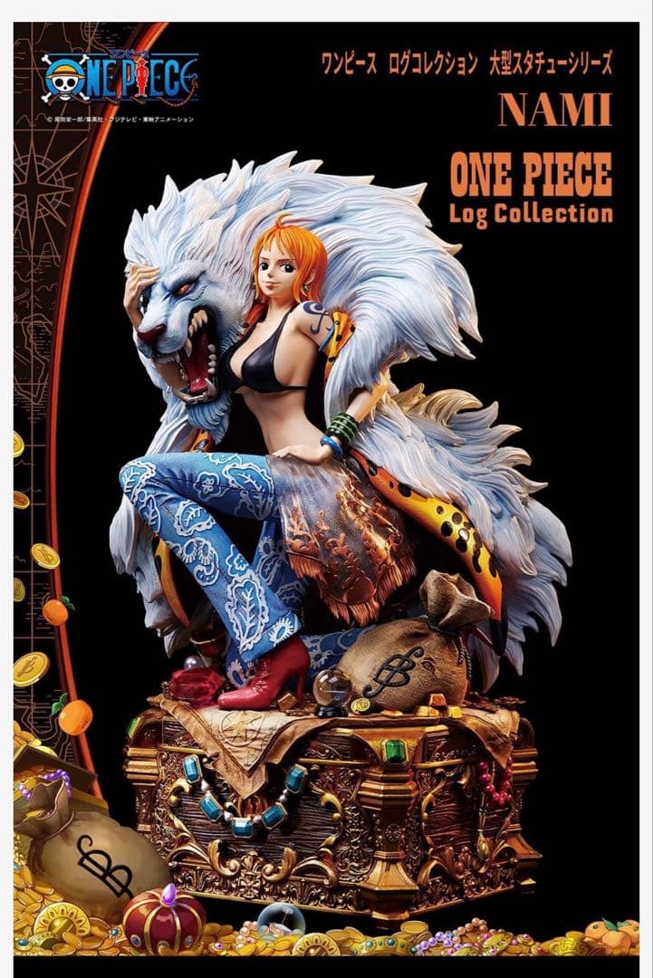 ワンピース　ログコレクション 大型スタチューシリーズ　ナミ FIG]ワンピース ログコレクション 大型スタチューシリーズ ナミ ONE