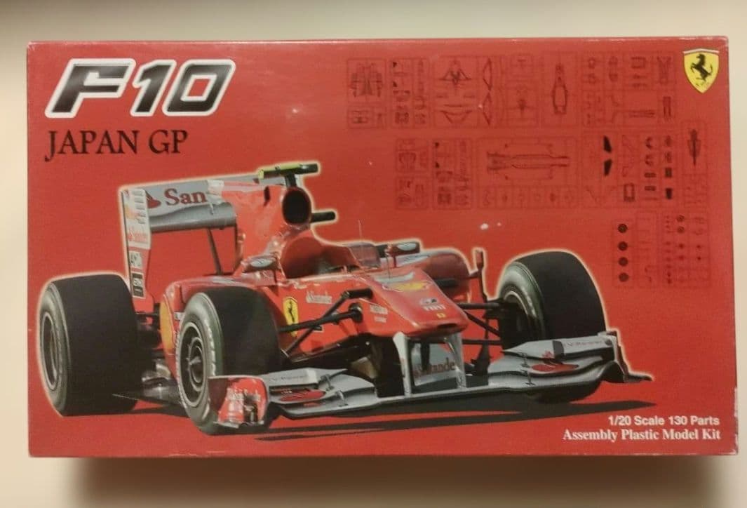 フジミ模型 1/20 フェラーリF10 JapanGP