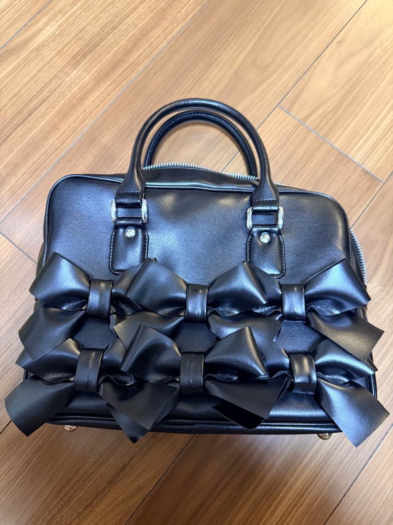 コムデギャルソンガール cdg girl 渋谷パルコ限定 リボンバッグ - メルカリ