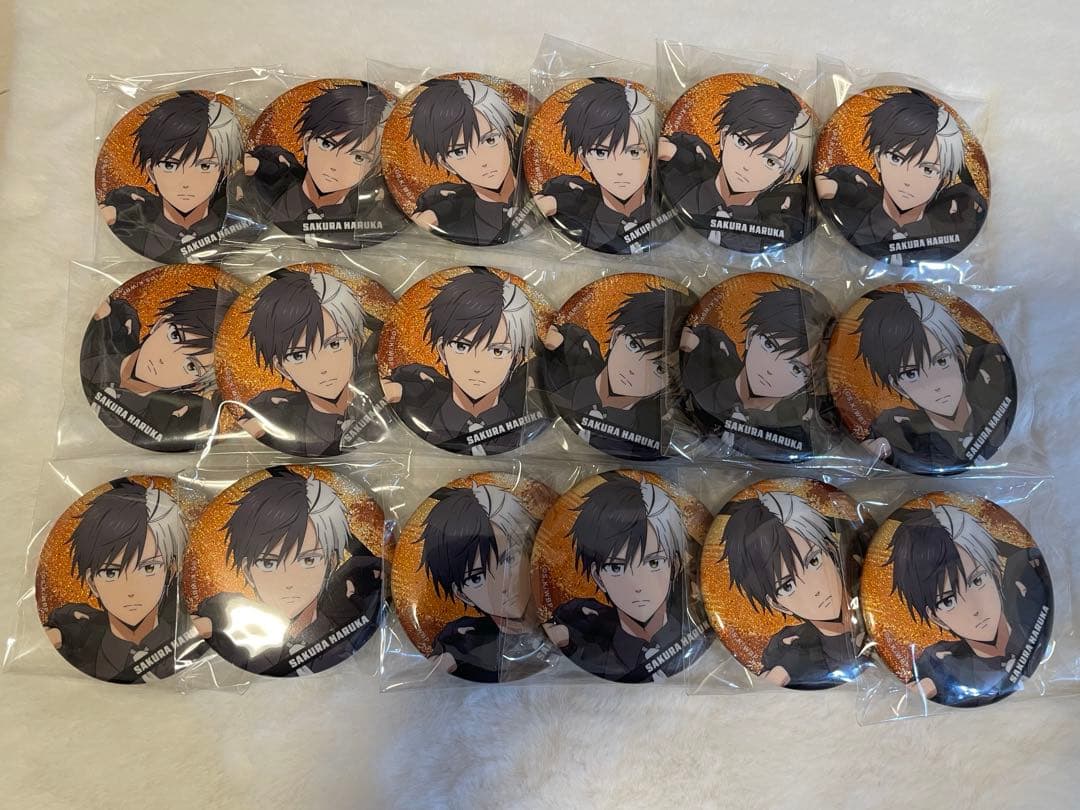 WIND BREAKER ウィンブレ ラメキラ缶バッチ 桜遥 SP