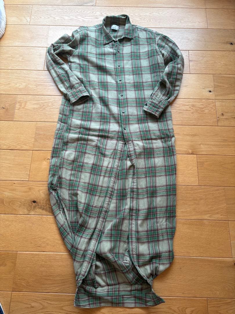 mihara yasuhiro ミハラヤスヒロ　ネルシャツ　サイズS