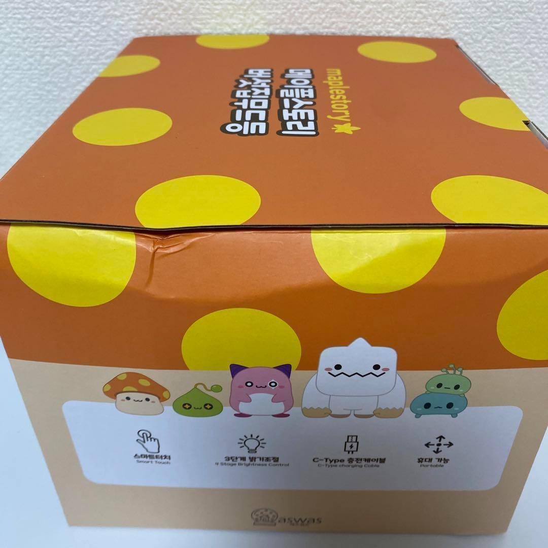 新品未使用 メイプルストーリー ムードランプ 韓国限定 フィギュア付き