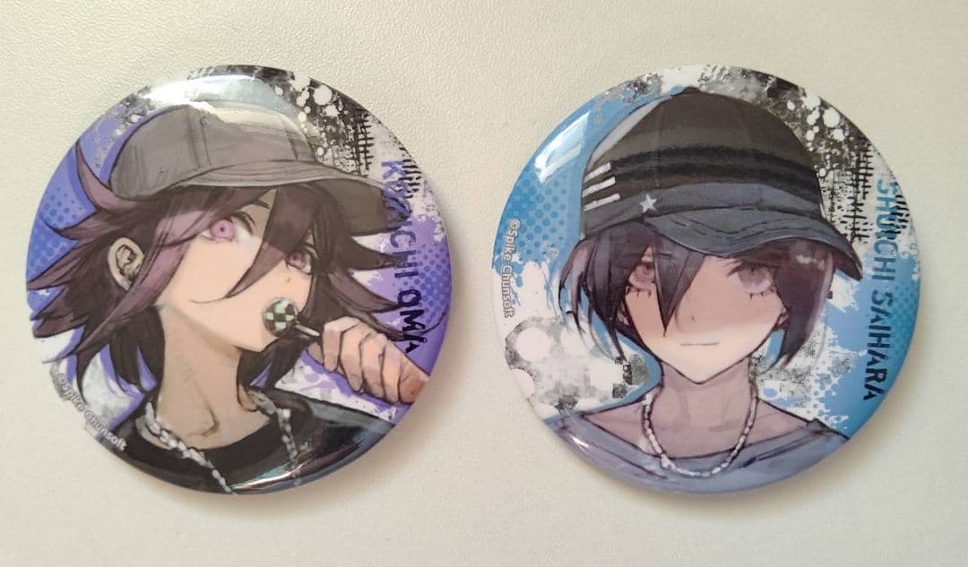 ニューダンガンロンパV3 王馬小吉 最原終一 缶バッチ 2個セット - メルカリ