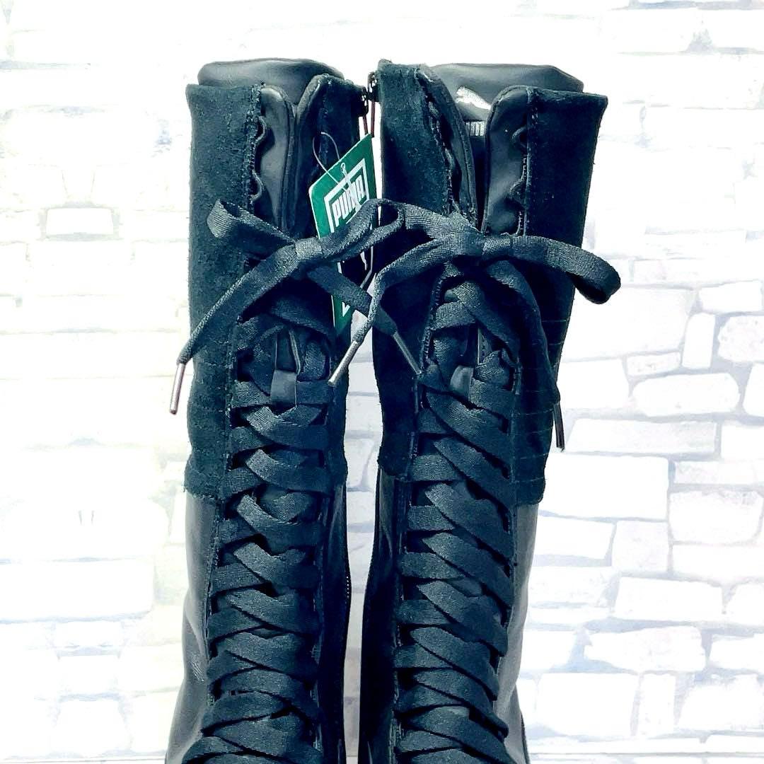 seina777 様PUMA エスキーヴァベリーハイ レースアップ サイドジップ