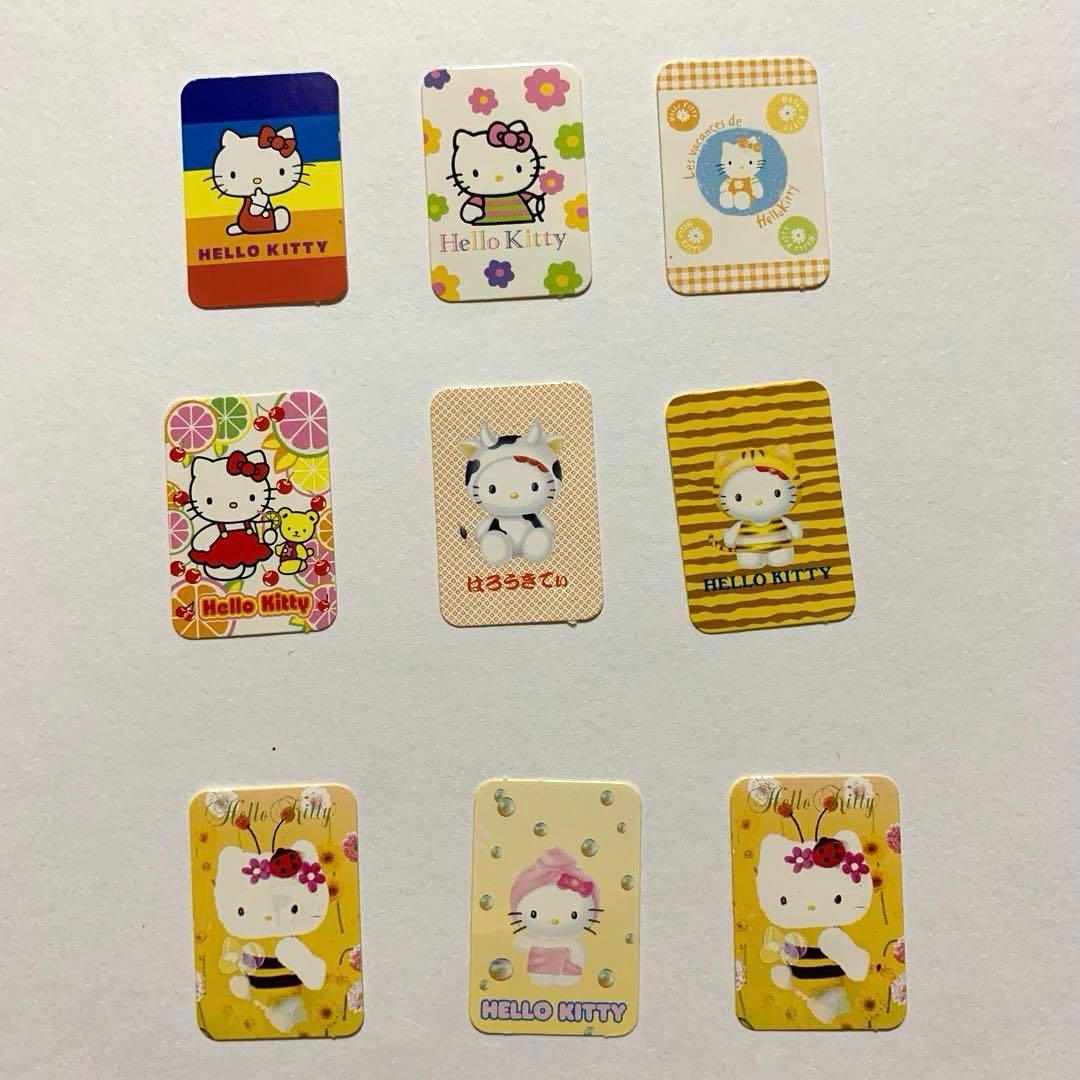 サンリオ ハローキティ42枚フレークシール 平成レトロ - メルカリ