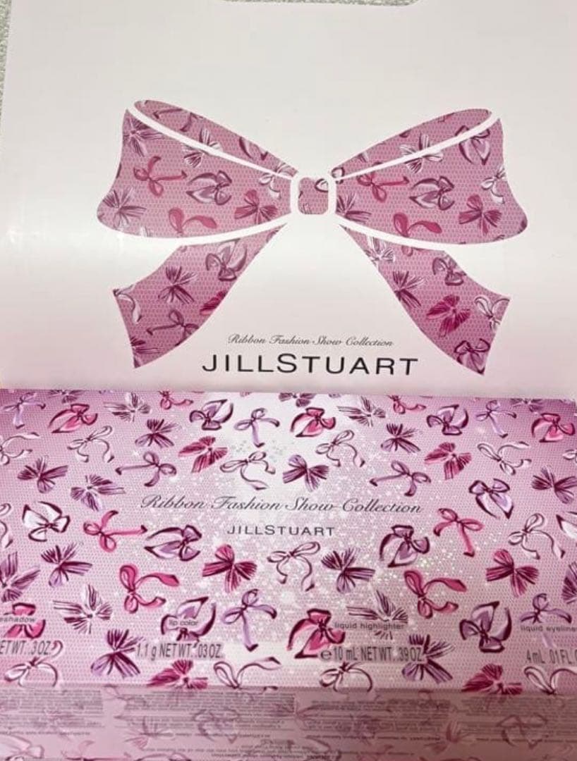 ジルスチュアート リボンファッションショー コレクション クリスマスコフレ