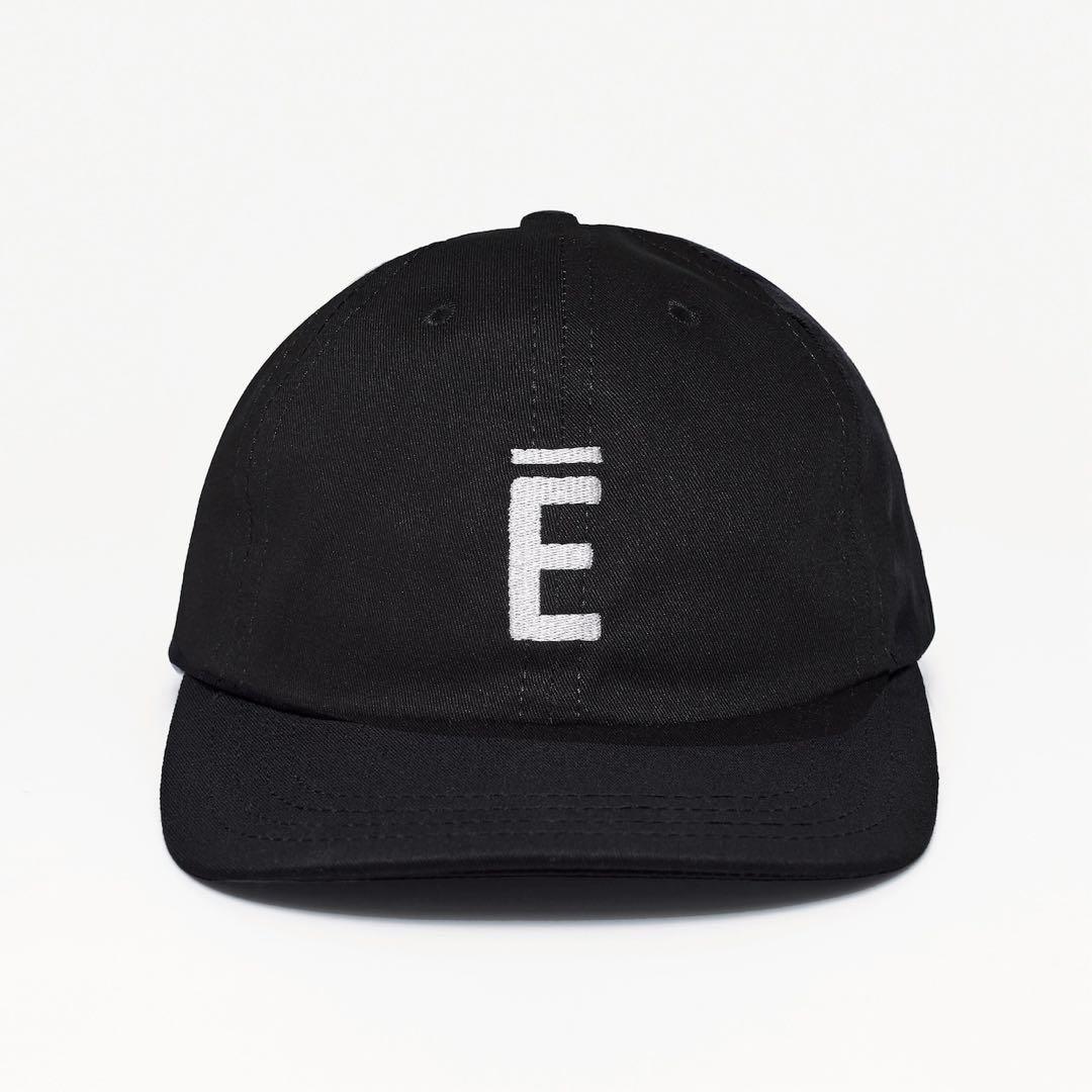 ENNOY COTTON Ē CAP エンノイ E キャップ ブラック - メルカリ