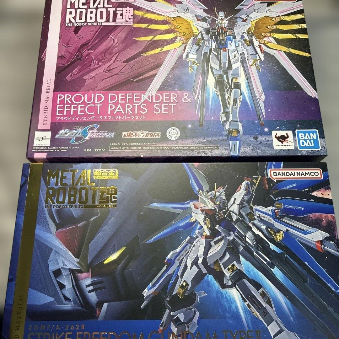 L ROBOT魂ストライクフリーダムガンダム弐式　プラウドディフェンダー