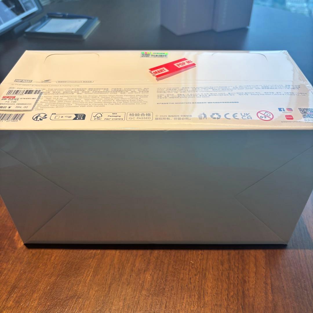 現地店舗購入/未開封】ラブブBig into Energy ボックス正規品 - メルカリ