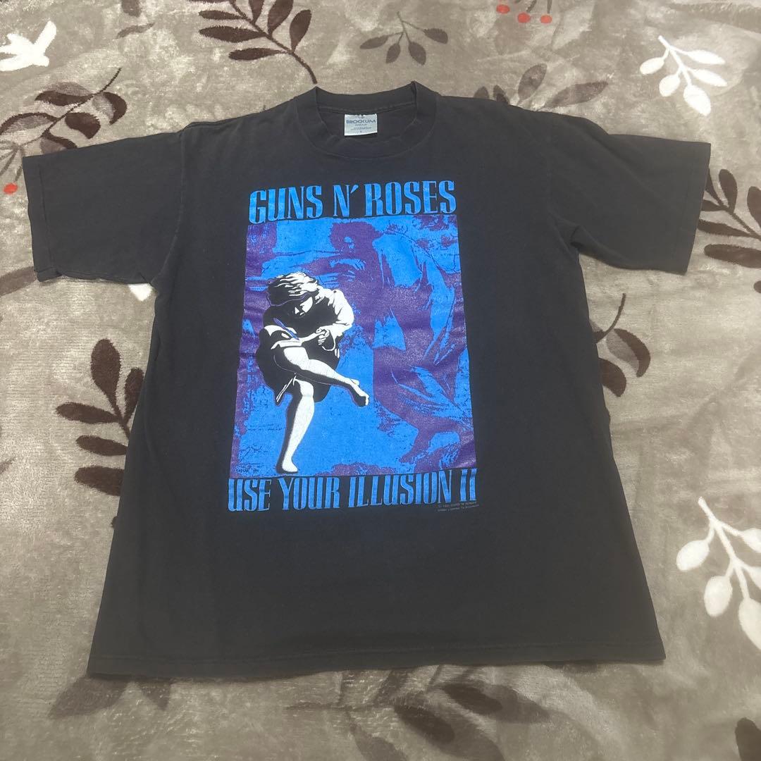 GUNS N'ROSES ガンズアンドローゼズ90s ヴィンテージTシャツ - メルカリ